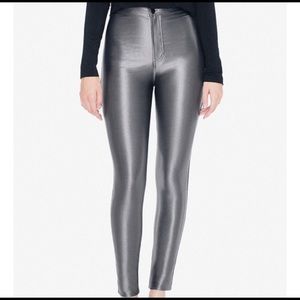 Charcoal disco pant legging jeggings